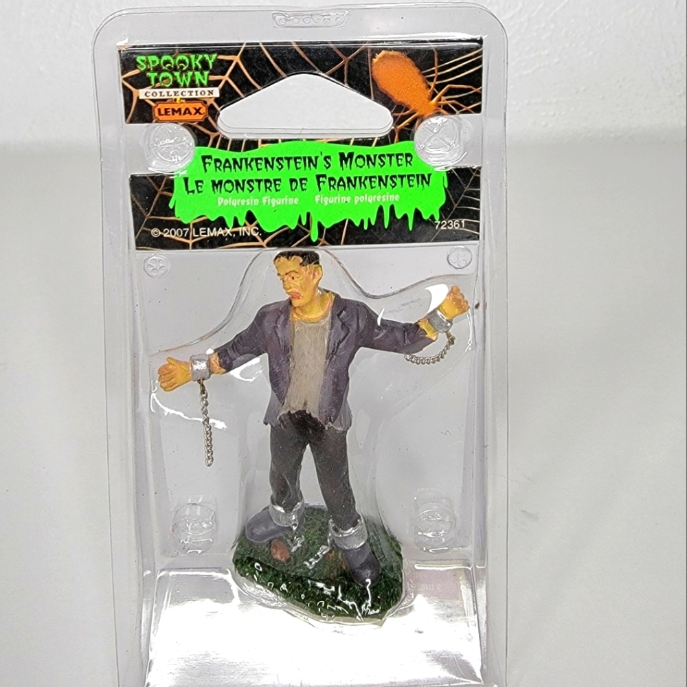 New Retired 2007 LEMAX Halloween Spooky Town "Frankenstein's Monster" - Picture 3 of 4
